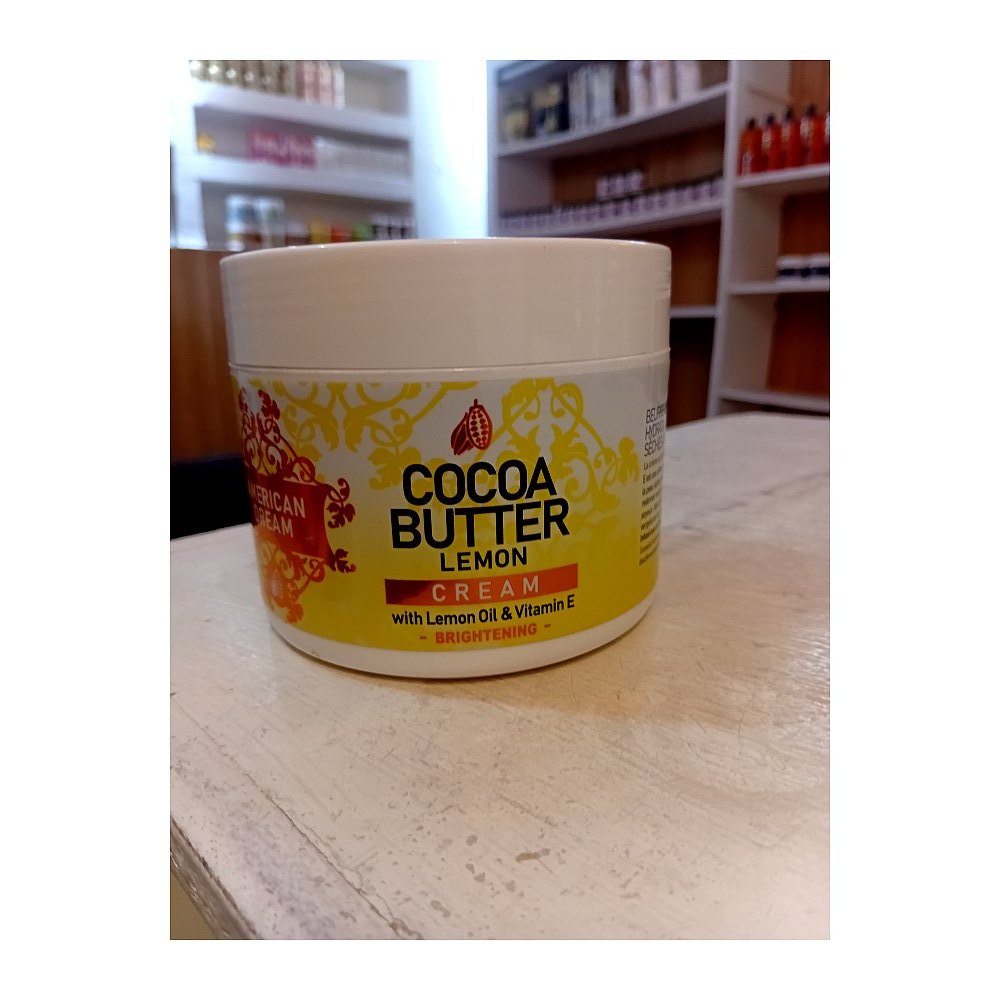 Cocoa Butter Lemon Cream
